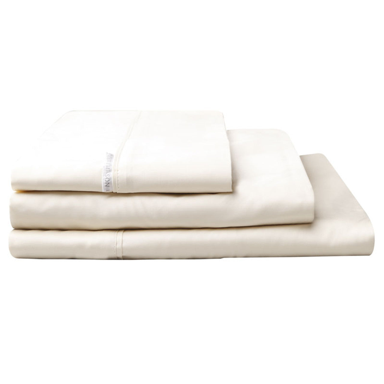 Indulge in the pinnacle of luxury with the Vanilla Bed Sheet Sets by Logan and Mason. Crafted from pure Egyptian Cotton with an impressive 400 thread count, these sheets offer unparalleled softness and a silky smooth feel.