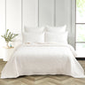Our Berlin jacquard Coverlet set is a damask woven style fabric is a luxurious and intricate textile that is often used for coverlets and other decorative items. It is characterized by its distinct weaving technique, which creates a raised pattern on the fabric surface. Compliment crinkle effect, with a sham edge border is eye catching.