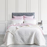 Our Cavallo linen bed coverlet set are pre-washed giving it a beautiful softness and relaxed, lived-in look. It's like sleeping on a cloud, with all the airy goodness of linen but softer than ever thanks to our Cavallo French linen collection. Woven using the finest French flax, this natural-fiber fabric is prized for its durability, breathability, and luxury.