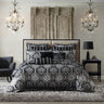 Experience the allure of European elegance with the Chamonix Silver Quilt Cover Set. Crafted to perfection, this luxurious bedding ensemble is meticulously woven from high-quality 100% polyester fabric.