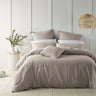 Give your bedroom that vintage look with Wellington. Luxuriously soft linen/cotton yarns continue to become softer after laundering and daily use. The fabric is pre-washed and pre-shrunk and requires minimal ironing.