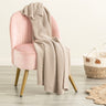 Indulge in the luxurious comfort of the Moss Seed Cotton Throw. Crafted with a supremely soft hand-feel, this throw offers a versatile color and texture that effortlessly enhances any space.