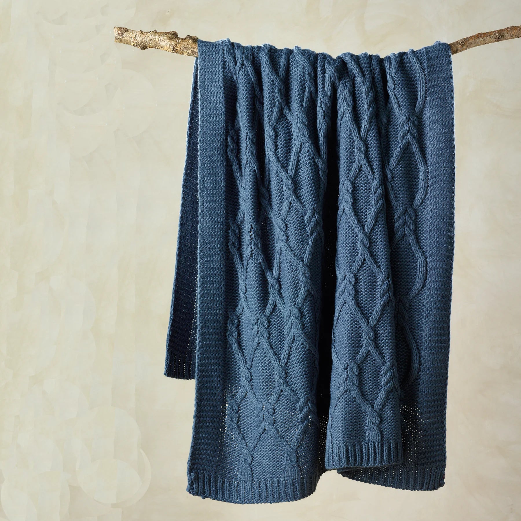 The Johnson Throw can add a splash of colour and personality to any room, whether they are draped over your sofa or placed on the bed.