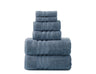 Logan & Mason's 6PC Super Duet Towel Sets are 100% cotton 575gsm. Each set contains 2 x Bath Towels, 2 x Hand Towels and 2 Face Washers and are available in 6 clasic colourways to suit any decore.