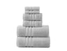 Logan & Mason's 6PC Super Duet Towel Sets are 100% cotton 575gsm. Each set contains 2 x Bath Towels, 2 x Hand Towels and 2 Face Washers and are available in 6 clasic colourways to suit any decore.