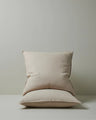 Crafted from the highest quality French Flax Linen, each product from the Ravello range is prewashed and aero finished for a unique and luxuriously soft, relaxed feel, making it a dream to rest and relax on. The Shell colourway is a soft, sandy beige that will add a touch of warmth and sheer colour to a bedroom — perfect for any neutral lover.