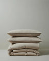 Ravello Linen Pillowcase Pair - Shell
