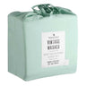 Experience the unparalleled comfort of Blake & Lindsay Vintage Washed Microfibre Sea mist bed sheet set. These sheets are luxuriously soft, impeccably smooth, and remarkably wrinkle resistant, making them a perfect choice for effortless daily maintenance.