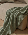 Made from 100% cotton, Solano is a beautifully soft, herringbone throw with a bouclé reverse for a sophisticated style.