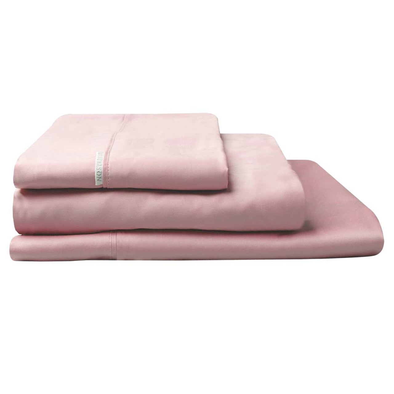 The Logan and Mason 300TC Cotton Percale Dusk Bed Sheet Set is made from cotton, known for its natural breathability. With a strong percale weave, these sheets offer a matte finish and a refreshing, cool sensation that only gets better with each wash.