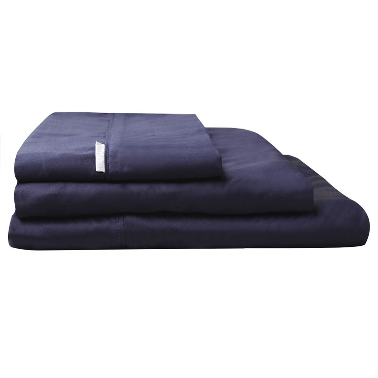 Indulge in the pinnacle of luxury with the Navy Bed Sheet Sets by Logan and Mason. Crafted from pure Egyptian Cotton with an impressive 400 thread count, these sheets offer unparalleled softness and a silky smooth feel. 