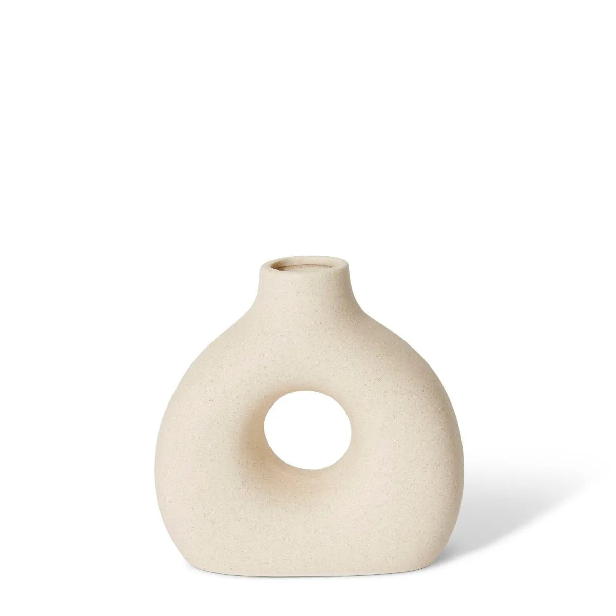 Add a modern touch to your home decor with the Adalynn Vase. This ceramic vase offers a charming display with its interesting feature. An elegant addition to any interior.