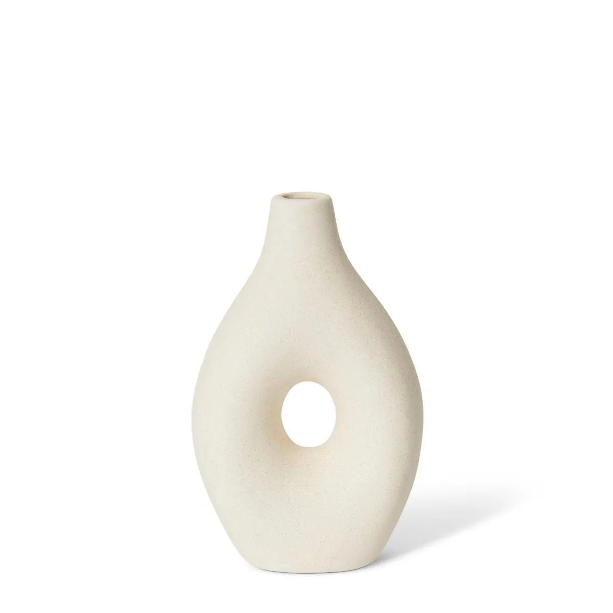 The Ariana Vase adds an eye-catching feature to any home décor with its unique and aesthetically pleasing design crafted from high-quality ceramic. Create an elegant display with this stylish vase, perfect for enhancing the interior of any home or office.
