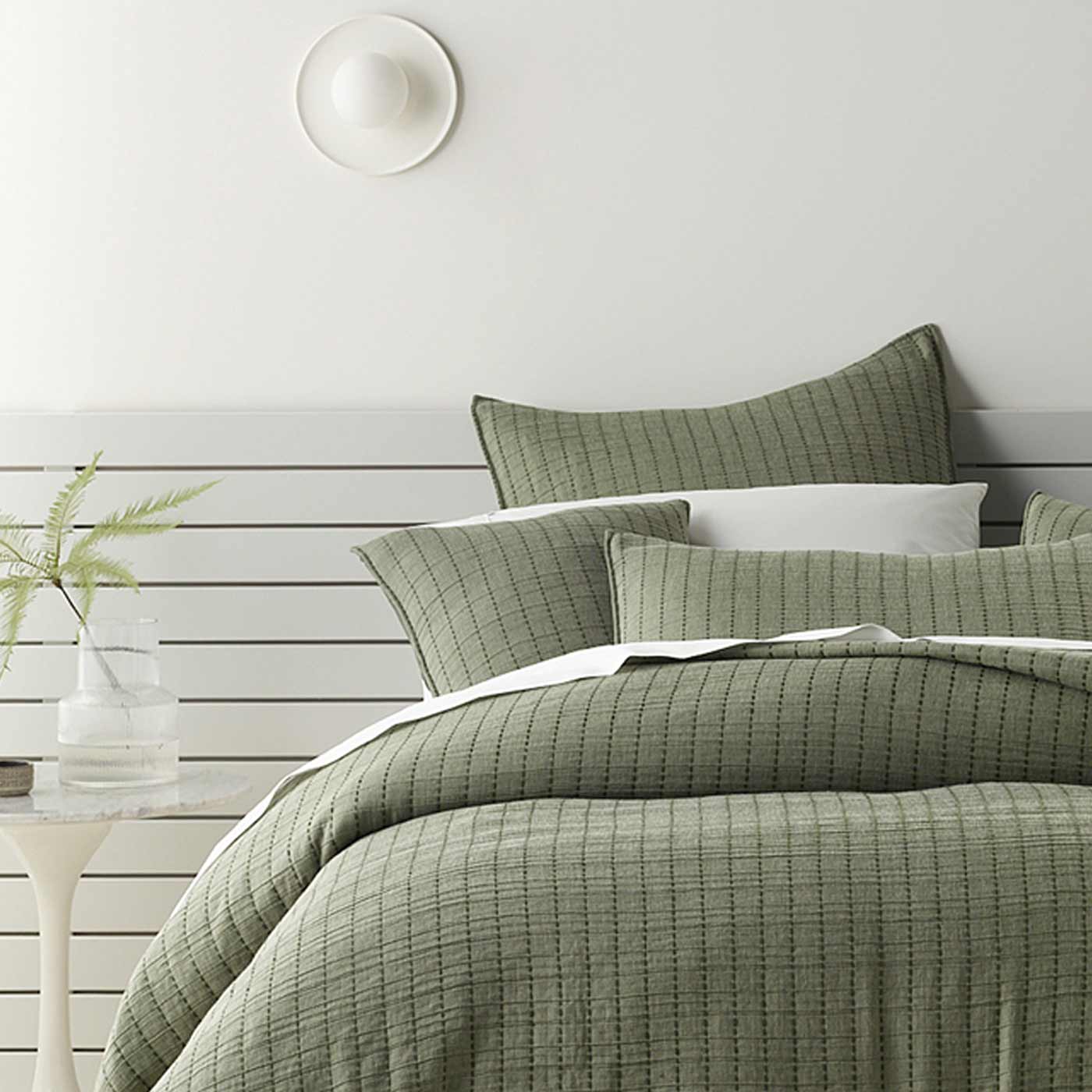 Green bedspread store