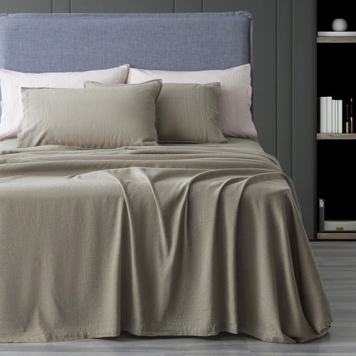 It's like sleeping on a cloud, with all the airy goodness of linen but softer than ever thanks to our Cavallo French linen collection. Woven using the finest French flax, our Cavallo linen Sheets are pre-washed giving it a beautiful softness and relaxed, lived-in look.