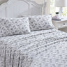 The Faye Toile Flannelette Sheet Set Range Black by Laura Ashley featues a soft delicate floral print in black on a fresh white ground. This sheet set will bring a beautiful new look to your bed with the warm and cosy feel of flannelette cotton. Faye Toile brings a classic monotone palette to your home, making styling very simple to coordinate with your existing bedlinen.
