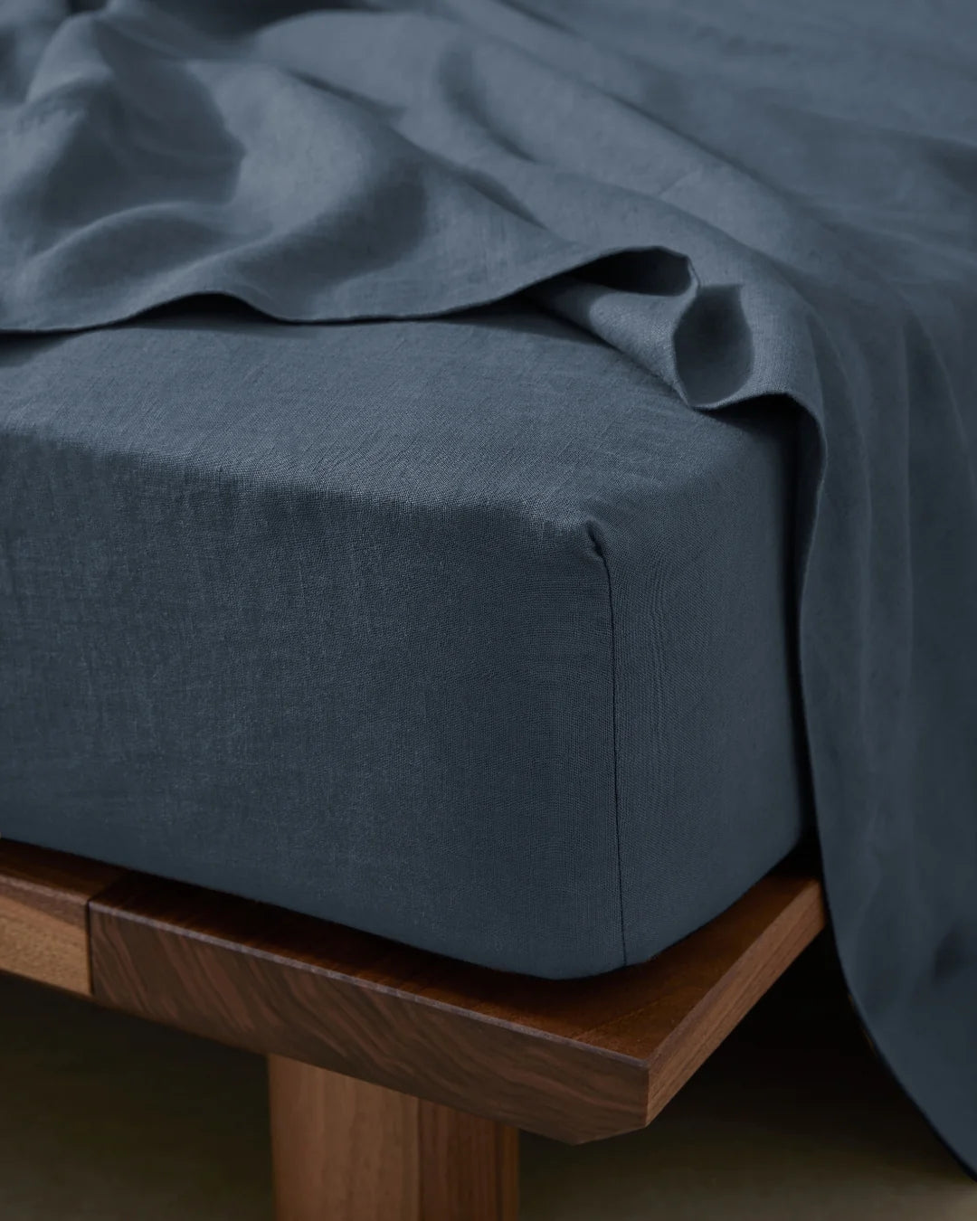 Cover your mattress with soft, luxurious linen with the Ravello Fitted Sheet. The Denim colourway is a soft denim blue that will bring a sense of calm to your bedroom and sit beautifully in any cool, neutral or coastal setting.