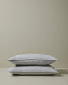 Ravello Linen Pillowcase Pair - Silver